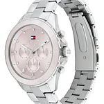 Reloj Tommy Hilfiger Mellie Código 1782706 para Mujer – Acero Inoxidable Plateado con Esfera Rosada