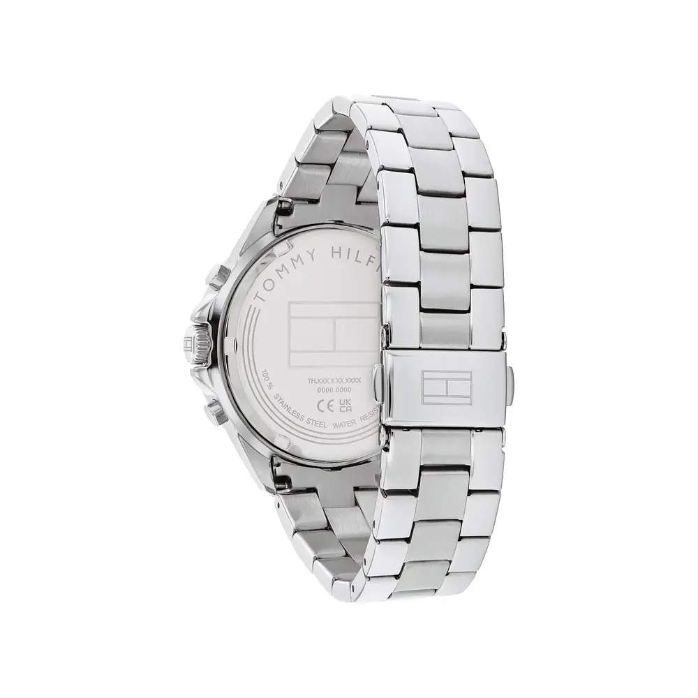 Reloj Tommy Hilfiger Mellie Código 1782706 para Mujer – Acero Inoxidable Plateado con Esfera Rosada