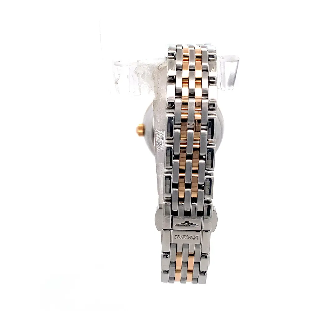Reloj Longines Elegant Collection Código L4.309.5 para Mujer – Automático en Acero y Oro Rosa con Cristal Zafiro
