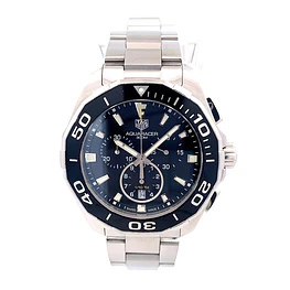 Reloj TAG Heuer Aquaracer Código CAY111A para Hombre – Cuarzo en Acero con Cristal Zafiro