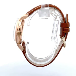 Reloj Mulco Triple Calendario Código 4200 para Hombre – Mecánico en Oro 750 con Cristal Plexiglas