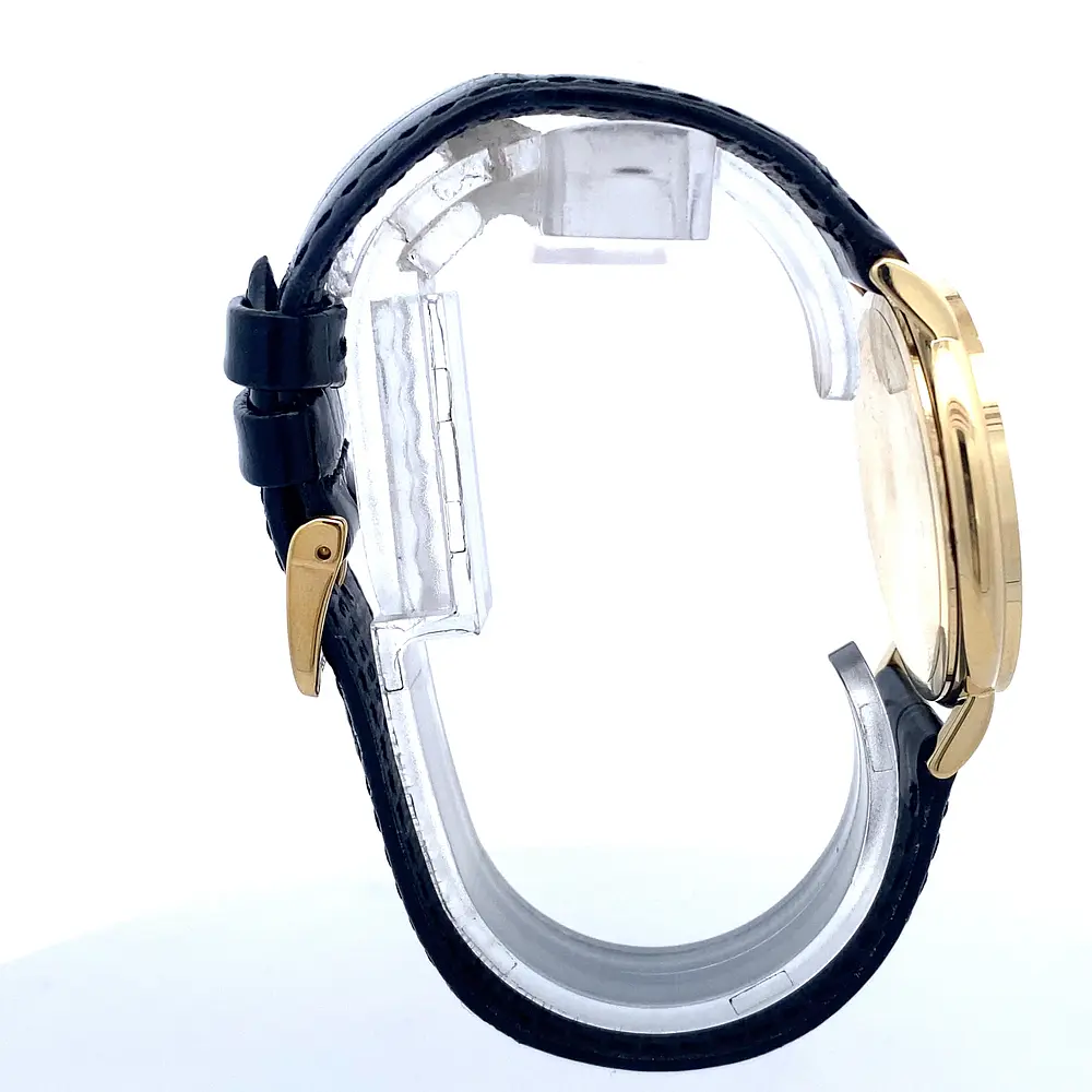 Reloj Longines Presence Código L4.743.6 para Hombre – Cuarzo en Oro 750 con Pulso de Oro y Cristal Zafiro