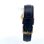 Reloj Longines Presence Código L4.743.6 para Hombre – Cuarzo en Oro 750 con Correa de Cuero Original y Cristal Zafiro
