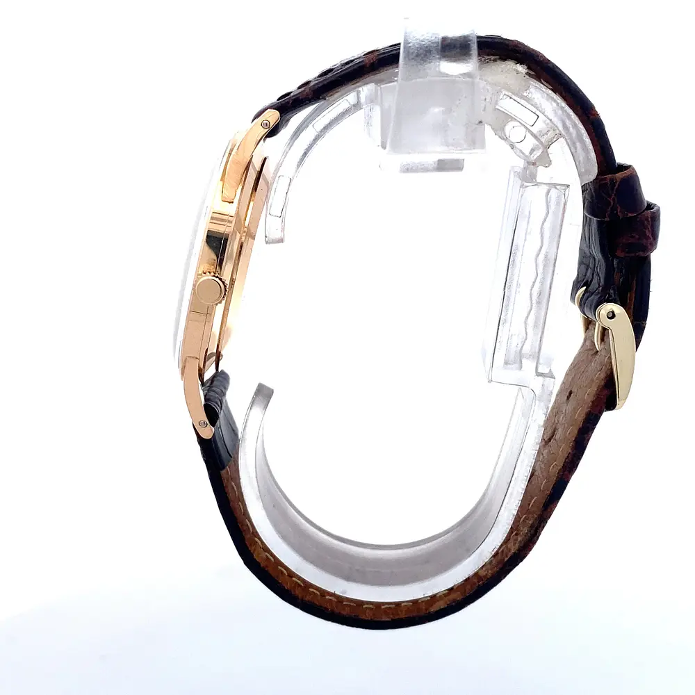Reloj Movado Gentleman Código R8465 para Hombre – Mecánico en Oro 750 con Cristal Plexiglas