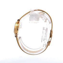 Reloj Cyma Vintage para Mujer – Mecánico en Oro 750 con Pulso de Oro y Cristal Plexiglas