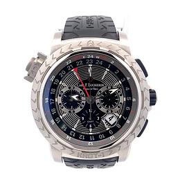 Carl F. Bucherer Travel Tec GMT 46 mm – Esfera Negra (Ref. 10620.08A)