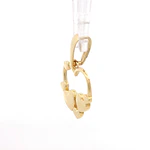 Colgante Corazones de Oro Amarillo 18K