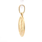 Colgante Medalla Religiosa de Oro Amarillo 18K
