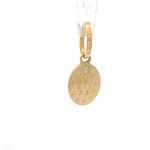 Colgante Medalla Religiosa de Oro Amarillo 18K