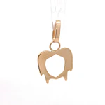 Colgante Delfines de Oro Amarillo 18K