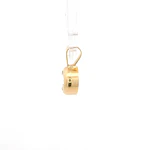 Colgante Punto de Luz de Oro Amarillo 18K con Piedra Incolora