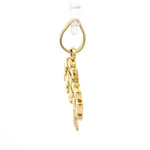 Colgante Árbol de la Vida con Corazones de Oro Amarillo 18K
