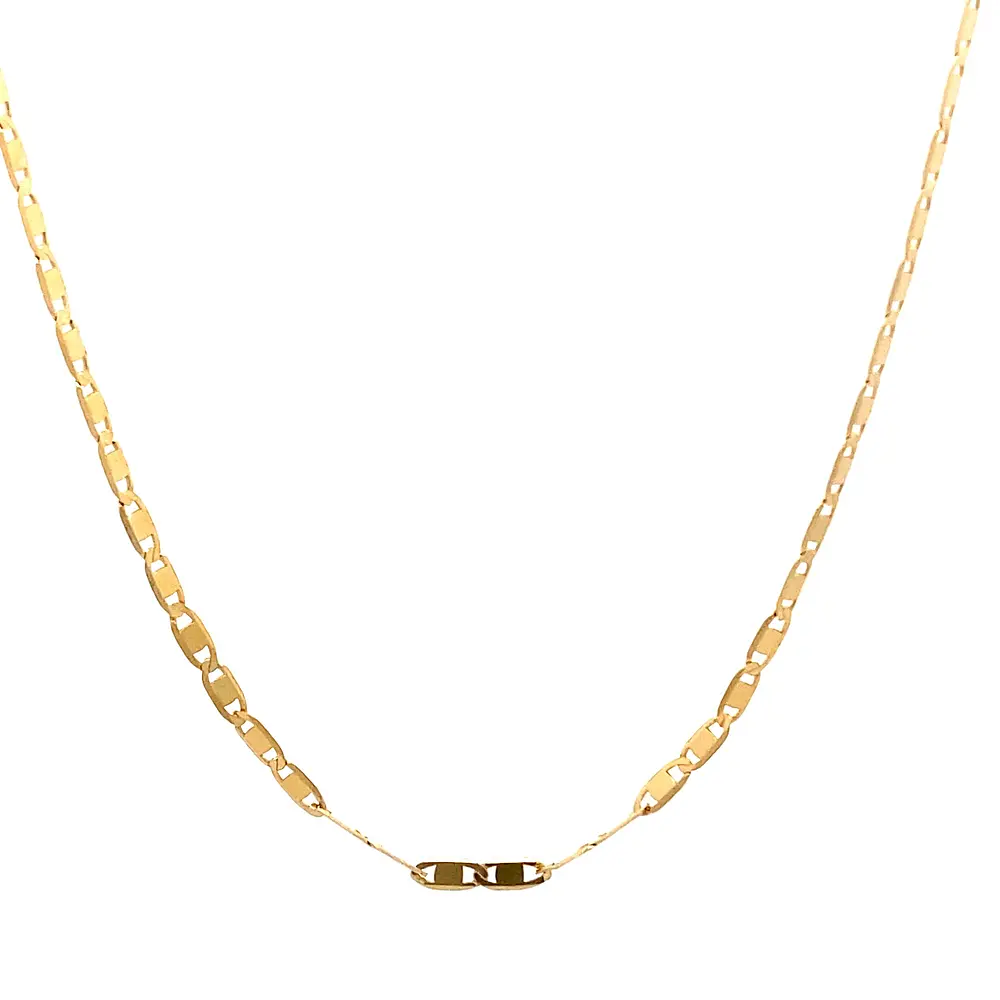 Cadena Valentino de Oro Amarillo 18K