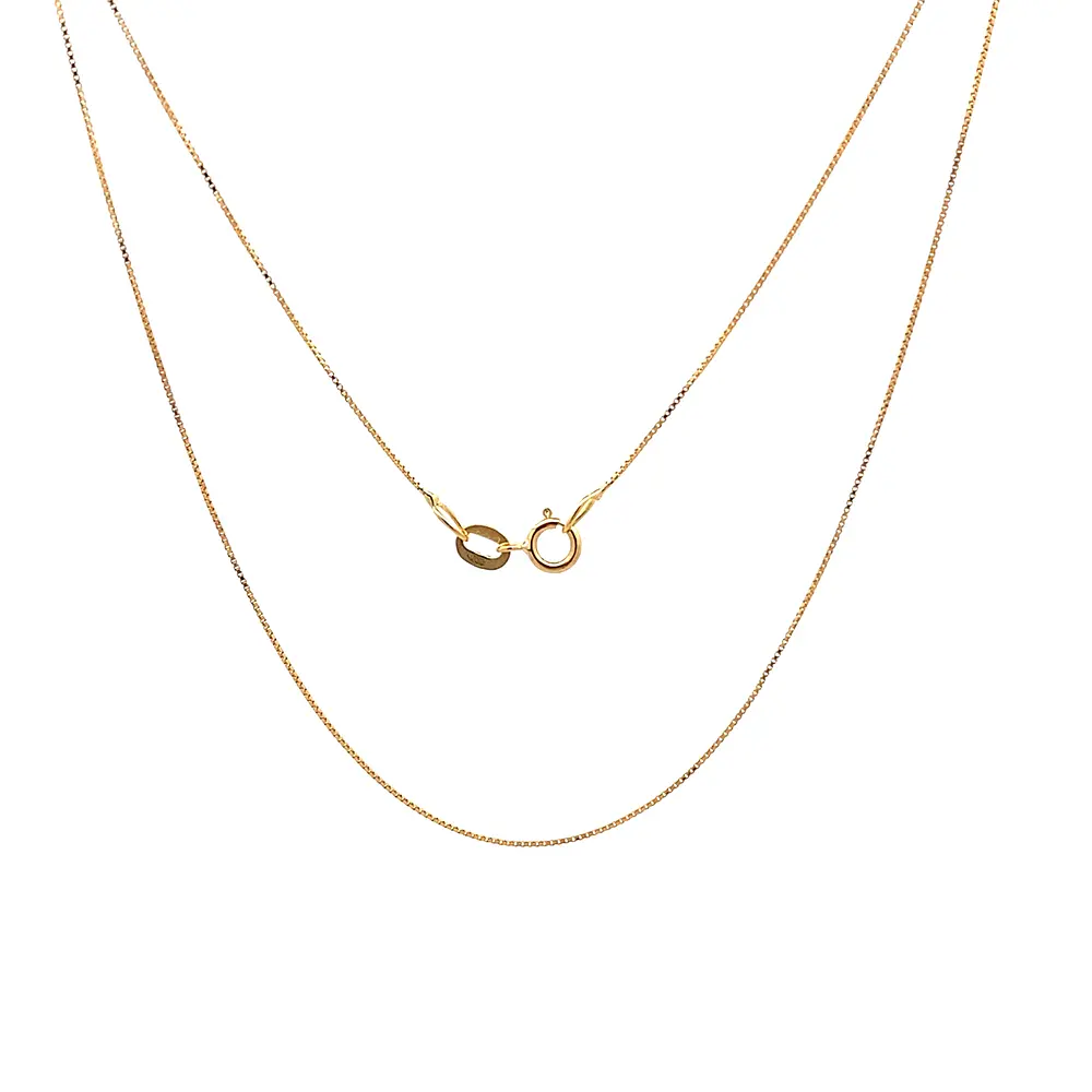 Cadena Veneciana de Oro Amarillo 18K