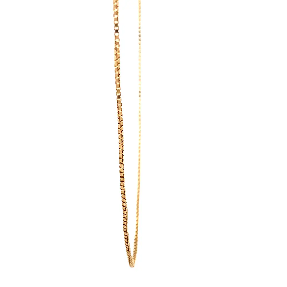 Cadena Veneciana de Oro Amarillo 18K