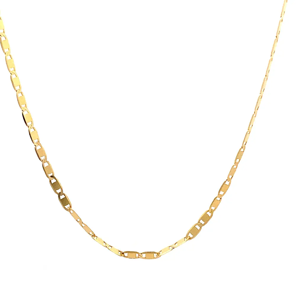 Cadena Valentino de Oro Amarillo 18K
