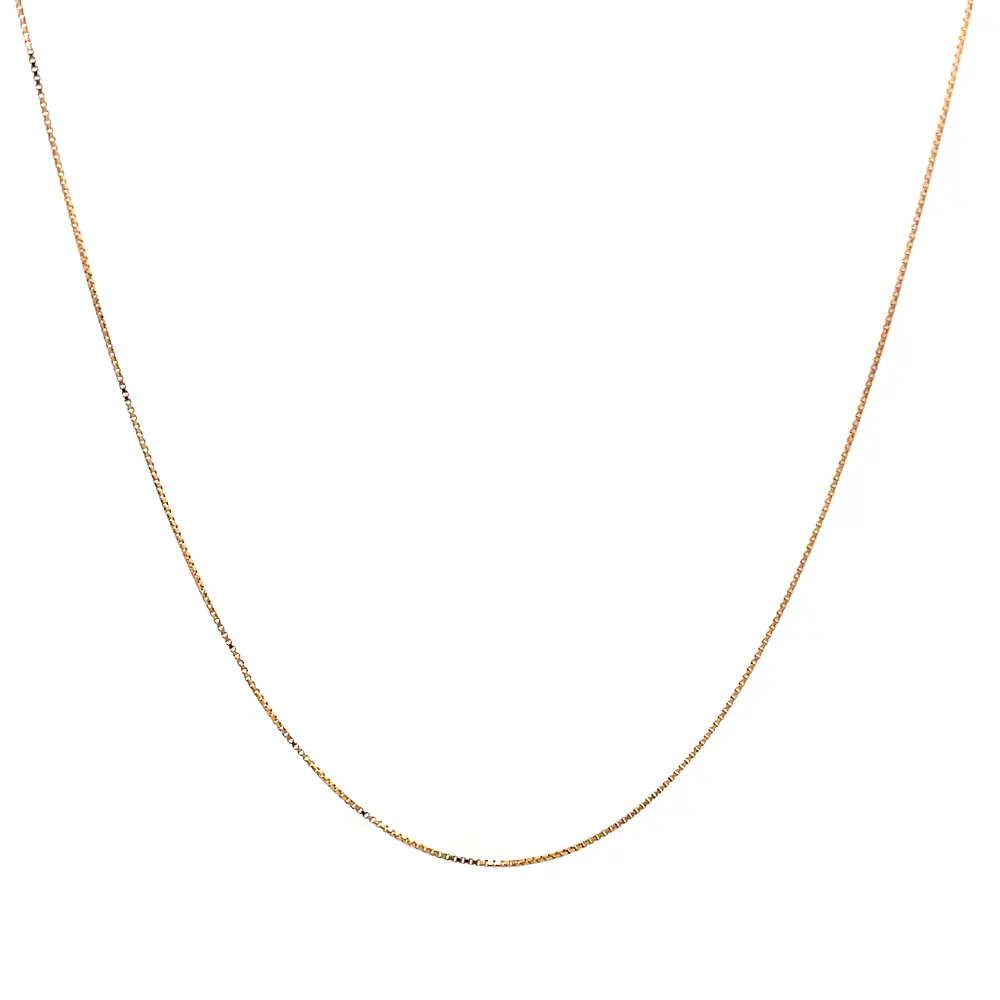 Cadena Veneciana de Oro Amarillo 18K