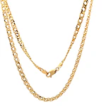 Cadena Garibaldi de Oro Amarillo 18K