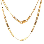 Cadena Valentino Tres Oros 18K