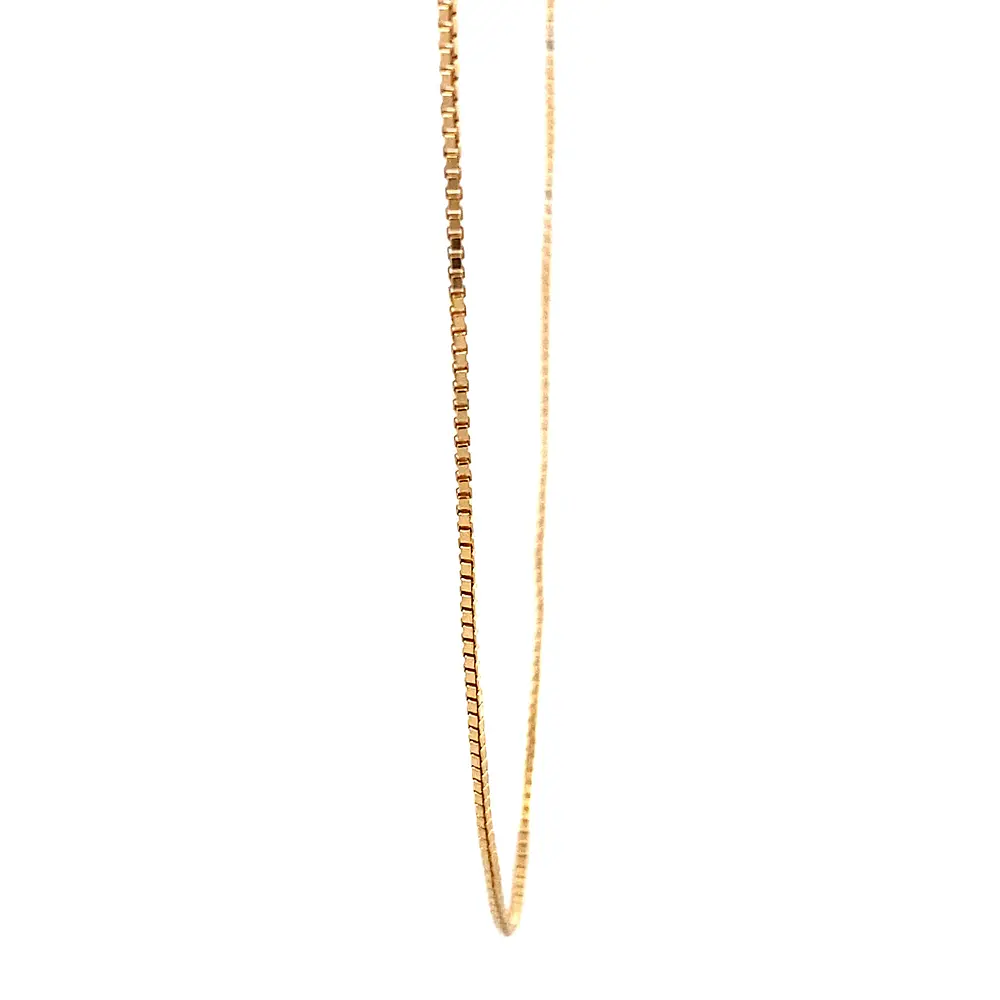 Cadena Veneciana de Oro Amarillo 18K