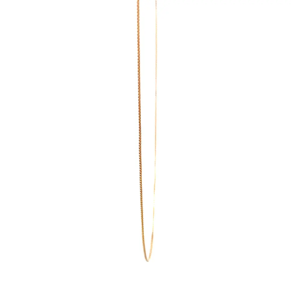 Cadena Veneciana de Oro Amarillo 18K