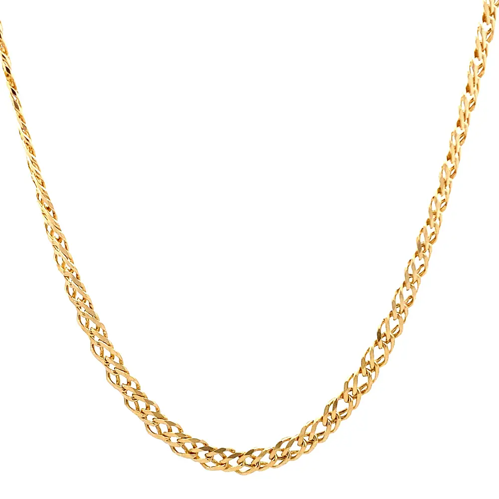Cadena Garibaldi de Oro Amarillo 18K