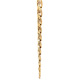 Cadena Banana Tres Oros 18K