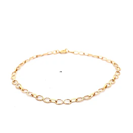 Pulsera de Infinitos Calados y Entorchados en Oro Amarillo 18K