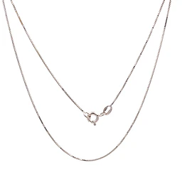 Cadena Veneciana de Oro Blanco 18K