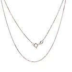 Cadena Veneciana de Oro Blanco 18K
