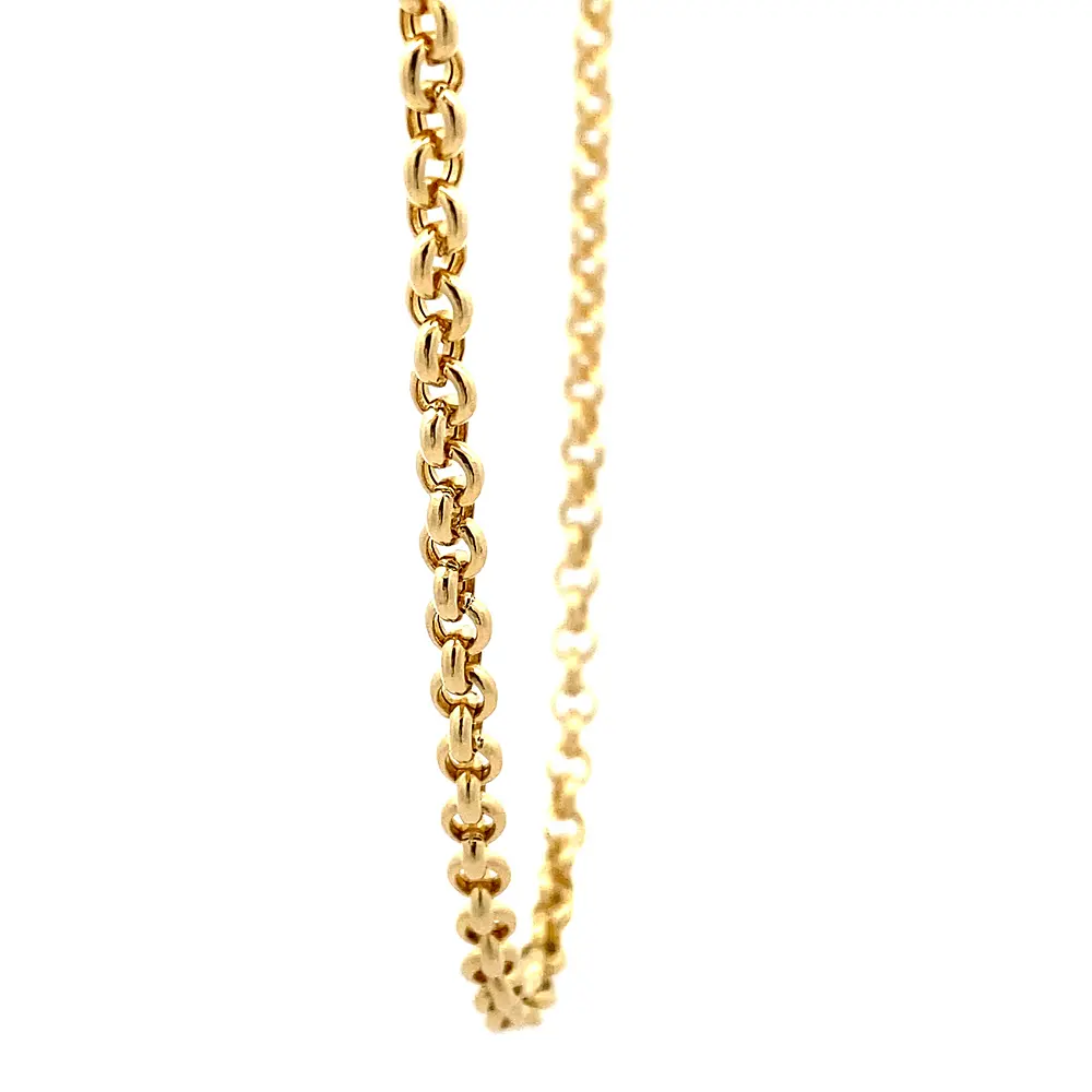 Cadena Rolo de Oro Amarillo 18K