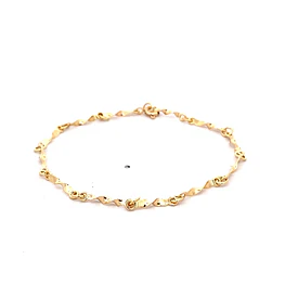 Pulsera Espirales de Oro Amarillo 18K