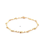 Pulsera Espirales de Oro Amarillo 18K