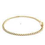 Pulsera Groumet de Oro Amarillo 18K