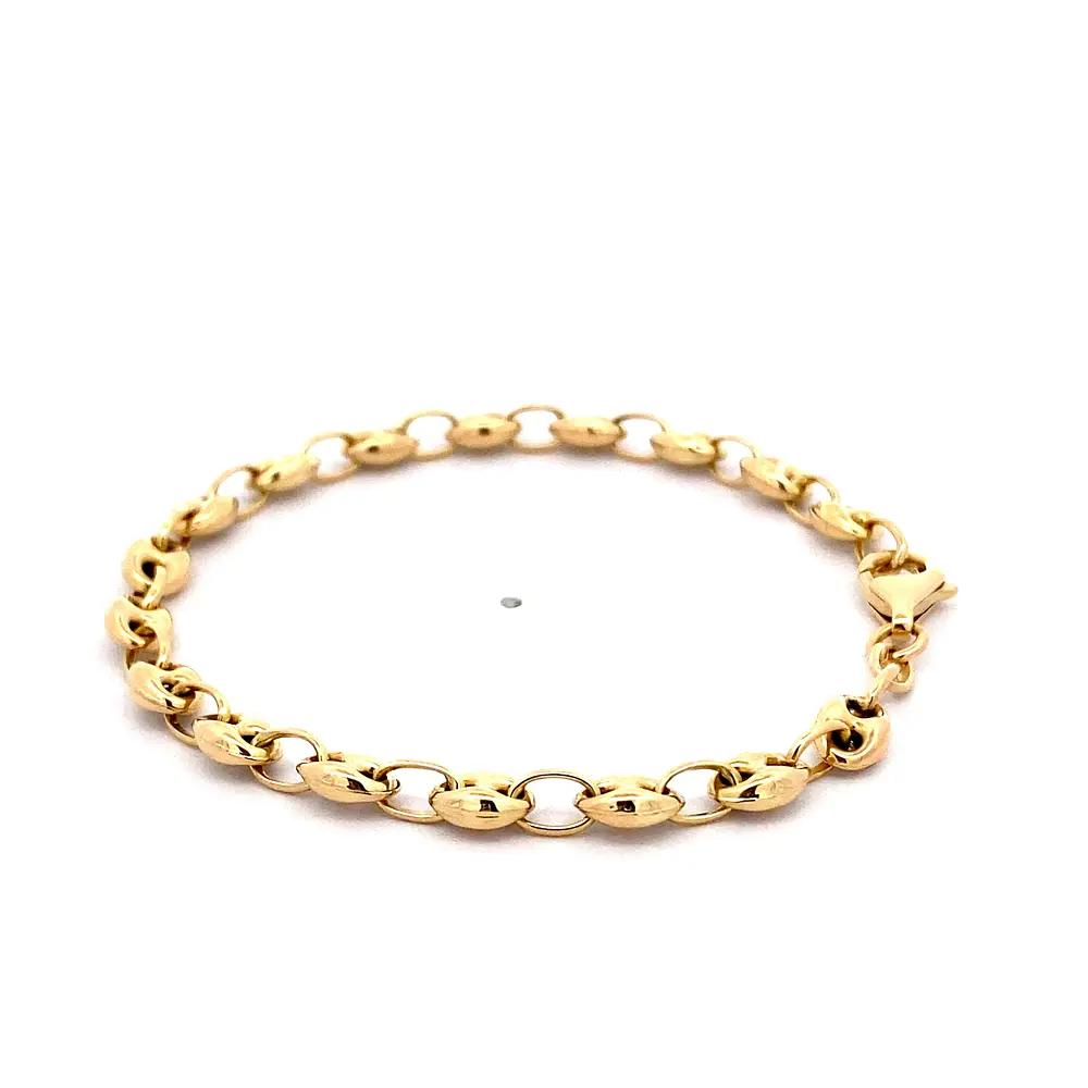 Pulsera Marinero de Oro Amarillo 18K