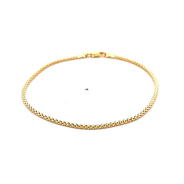 Pulsera Popcorn de Oro Amarillo 18K