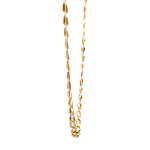 Cadena Ovalada Calada de Oro Amarillo 18K