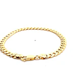 Pulsera Groumet de Oro Amarillo 18K