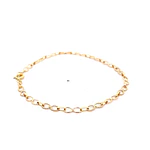 Pulsera de Infinitos Calados y Entorchados en Oro Amarillo 18K