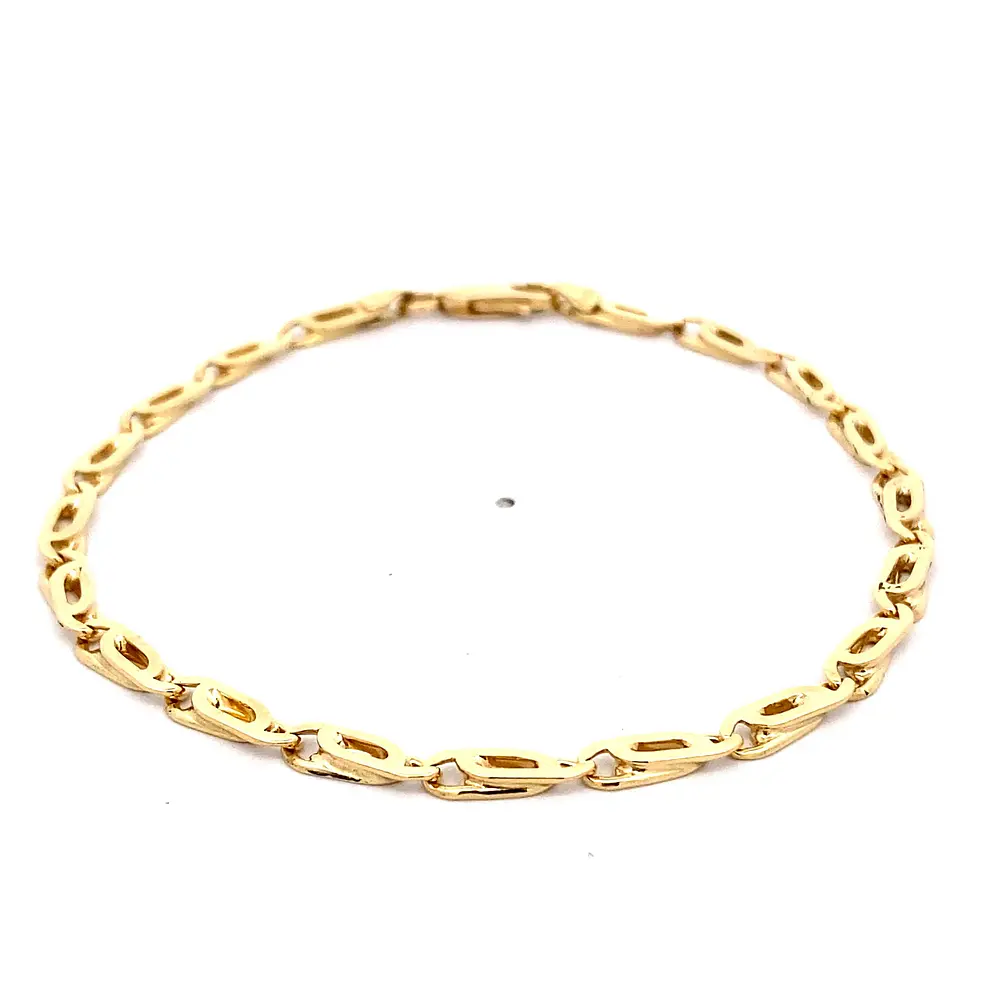 Pulsera Ojo Perdiz de Oro Amarillo 18K