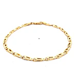 Pulsera Ojo Perdiz de Oro Amarillo 18K