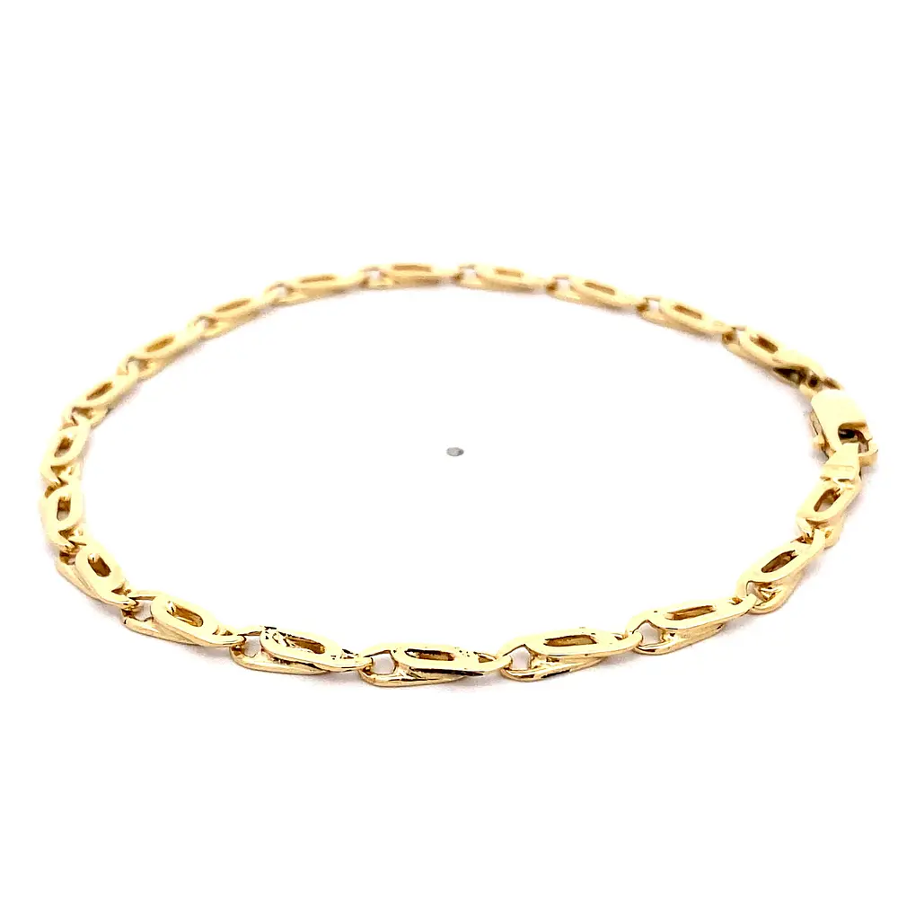 Pulsera Ojo Perdiz de Oro Amarillo 18K