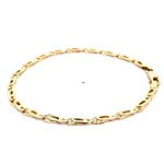 Pulsera Ojo Perdiz de Oro Amarillo 18K