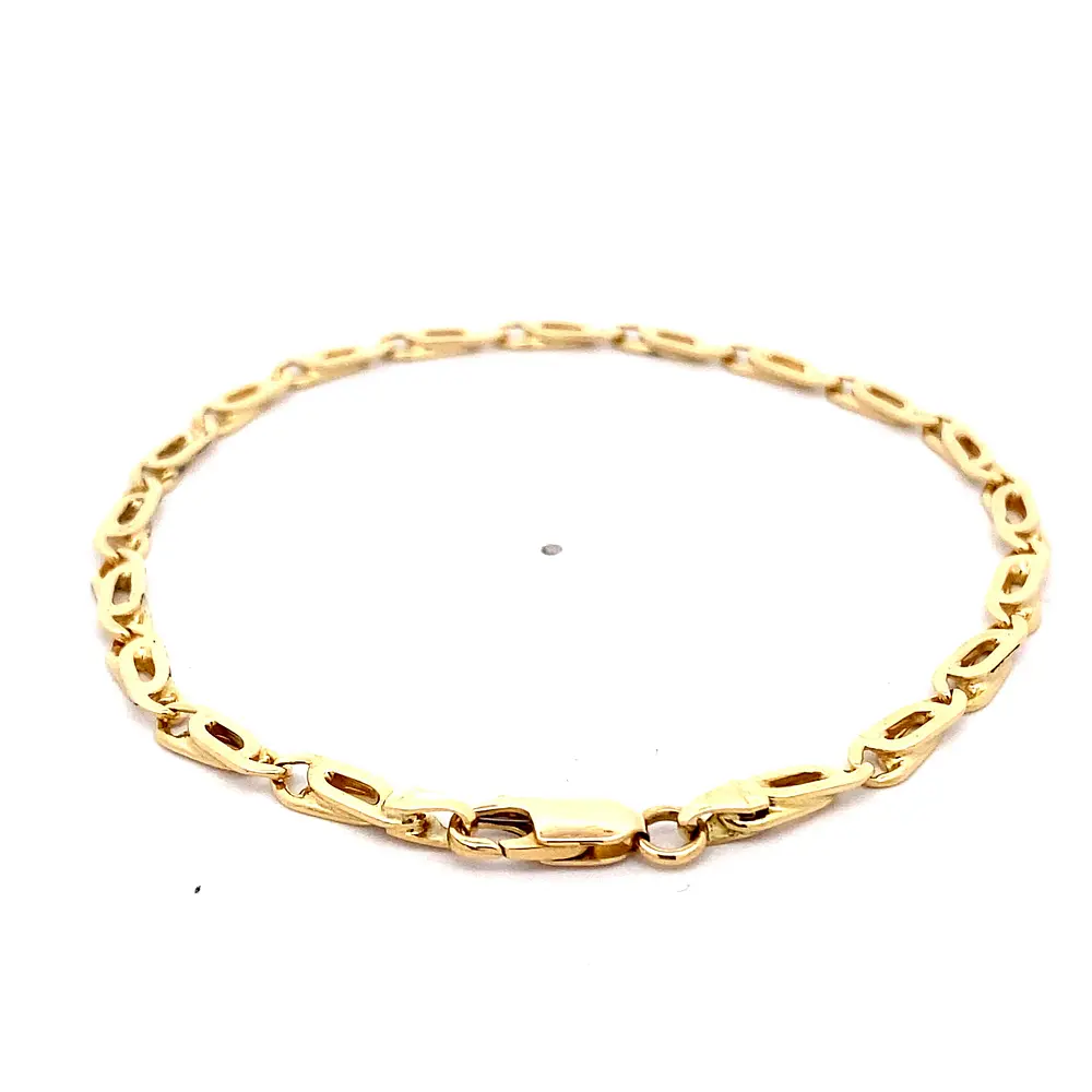 Pulsera Ojo Perdiz de Oro Amarillo 18K