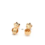 Aros Cuello de Payaso para Bebé en Oro Amarillo 18K
