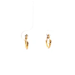 Aros Tubulares de Oro Amarillo 18K