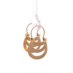 Aros Araucanos de Oro Amarillo 18K