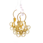 Aros de Filigrana en Oro Amarillo 18K