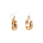 Aros Botes de Oro Amarillo 18K