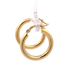 Aros Tubulares de Oro Amarillo 18K